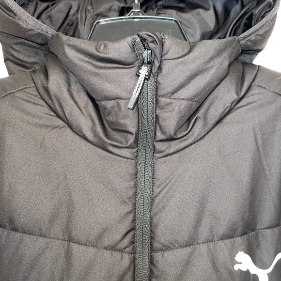 PUMA Black Puffer Jacket - Picture 2 of 4